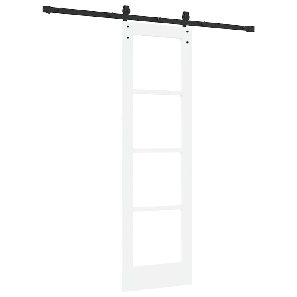 Sliding Door ORKDAL White and Black 61 x 198.5 cm