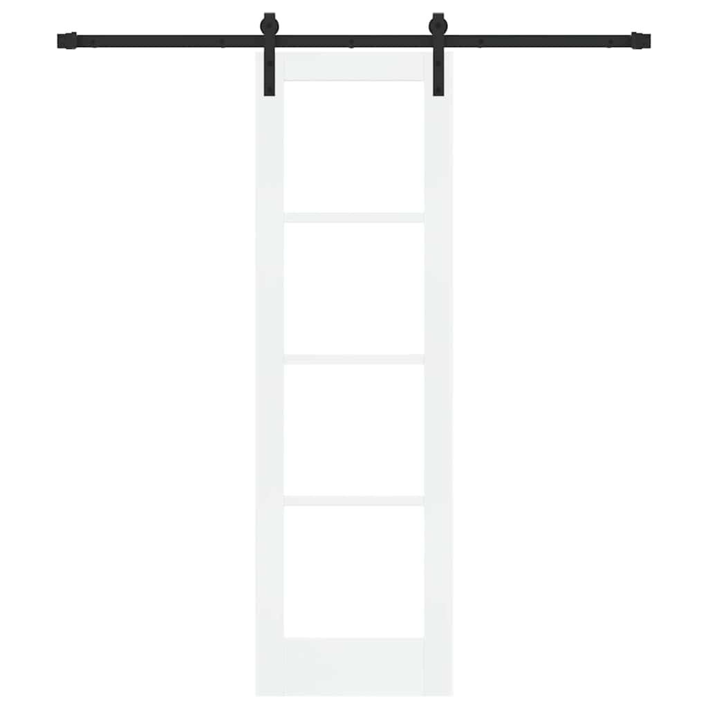 Sliding Door ORKDAL White and Black 61 x 198.5 cm