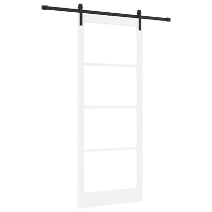 Sliding Door ORKDAL White and Black 93 x 232 cm