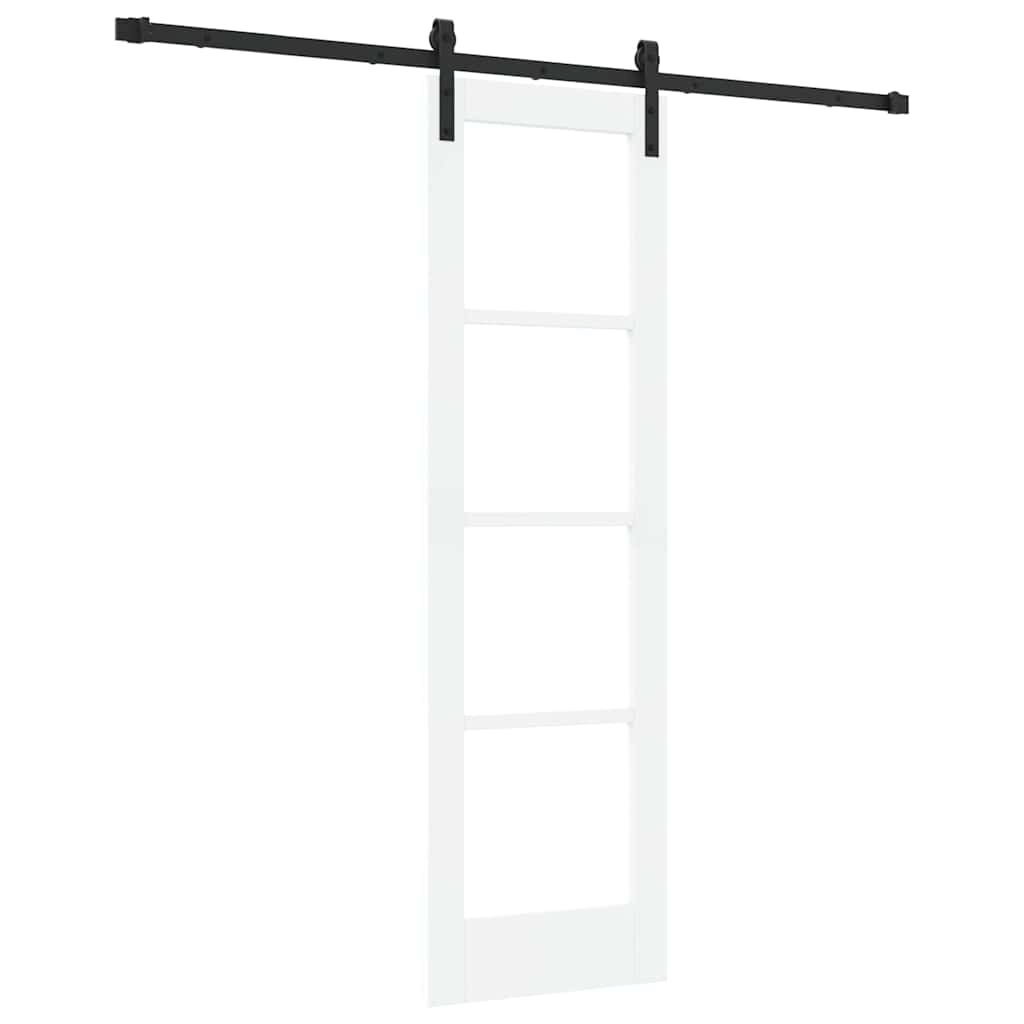 Sliding Door ORKDAL White and Black 61 x 198.5 cm