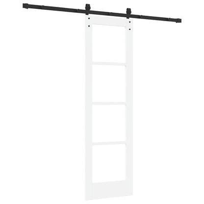 Sliding Door ORKDAL White and Black 61 x 198.5 cm