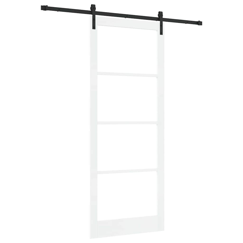 Sliding Door ORKDAL White and Black 93 x 232 cm