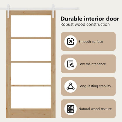 Sliding Door ORKDAL Natural 93 x 202 cm