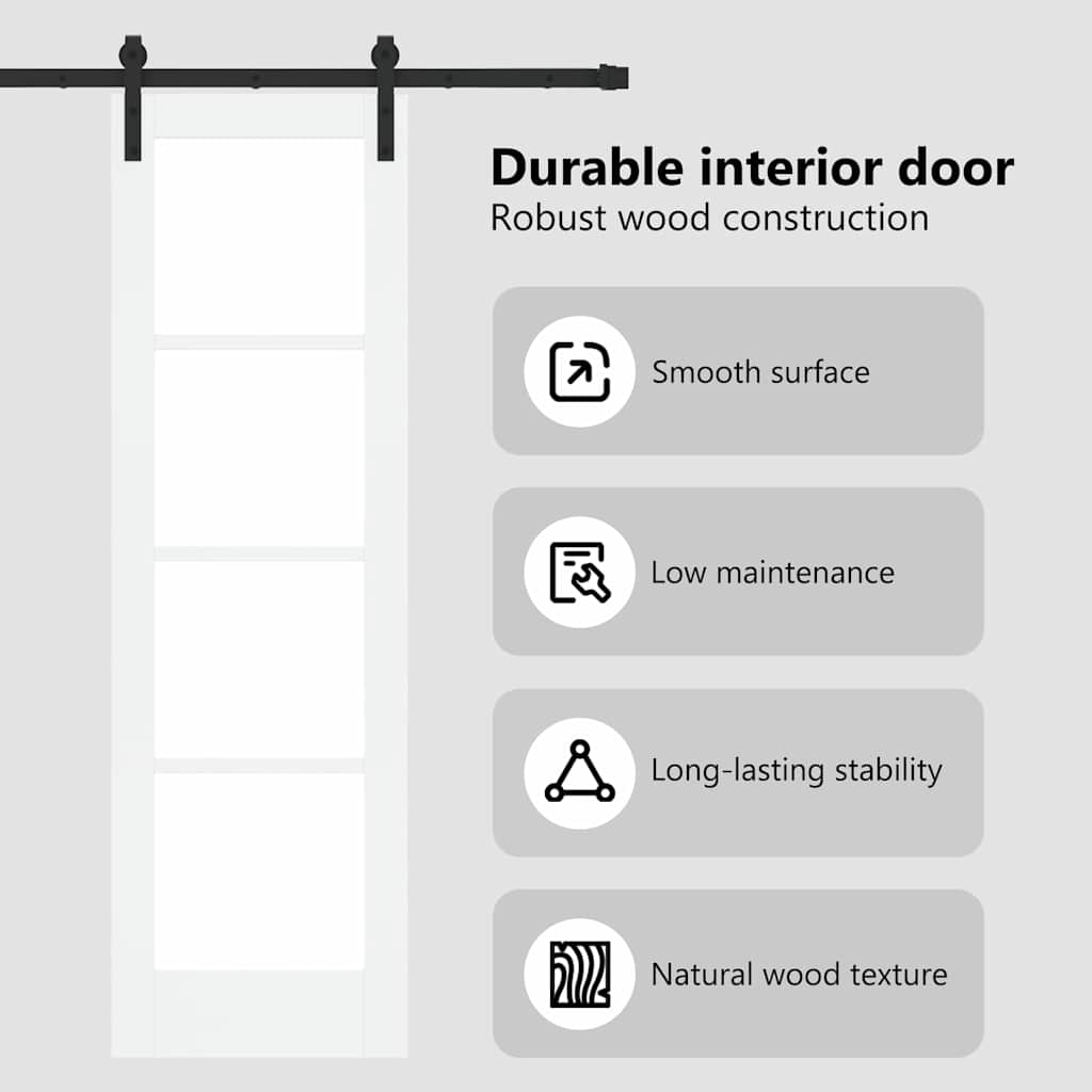 Sliding Door ORKDAL White 61 x 198.5 cm