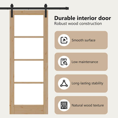 Sliding Door ORKDAL Natural 73.5 x 198.5 cm