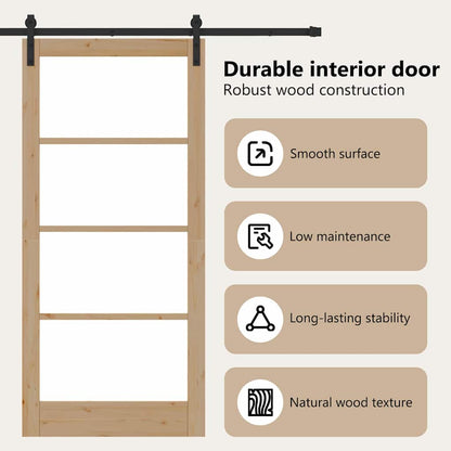 Sliding Door ORKDAL Natural 93 x 202 cm