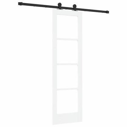 Sliding Door ORKDAL White and Black 61 x 198.5 cm