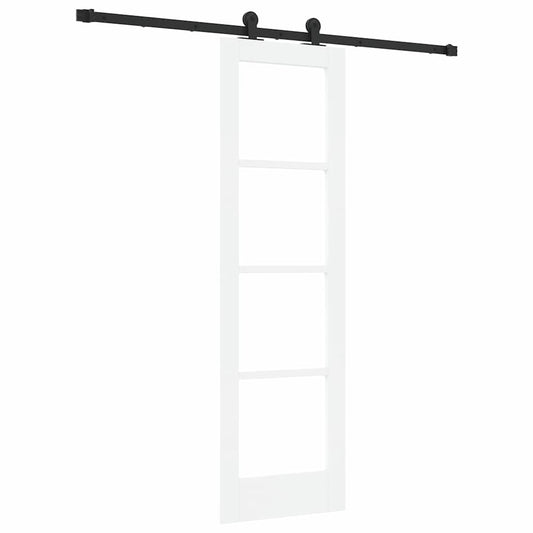 Sliding Door ORKDAL White and Black 61 x 198.5 cm