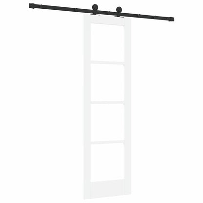Sliding Door ORKDAL White and Black 61 x 198.5 cm