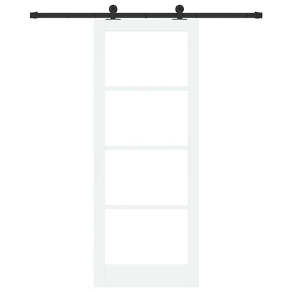 Sliding Door ORKDAL White and Black 83 x 211 cm