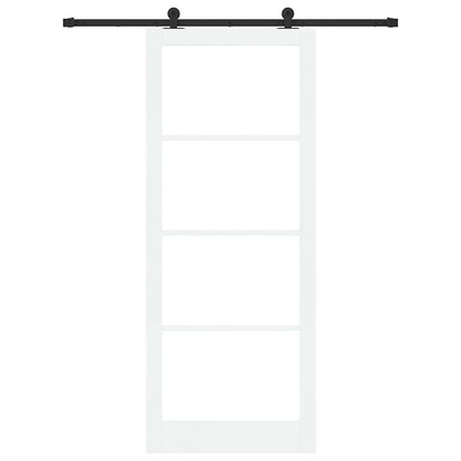 Sliding Door ORKDAL White and Black 93 x 232 cm