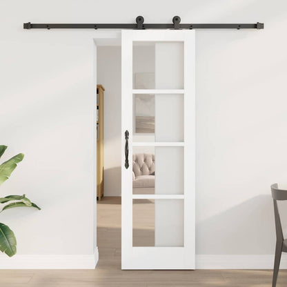 Sliding Door ORKDAL White and Black 61 x 198.5 cm
