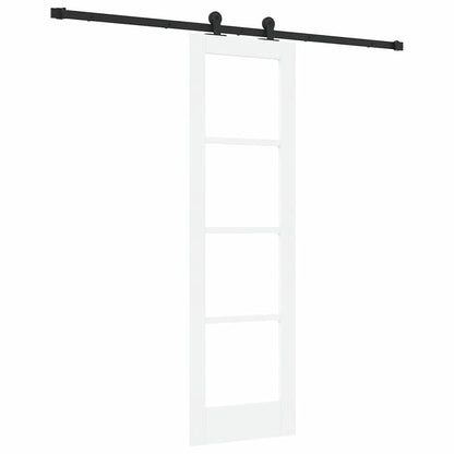 Sliding Door ORKDAL White and Black 61 x 198.5 cm