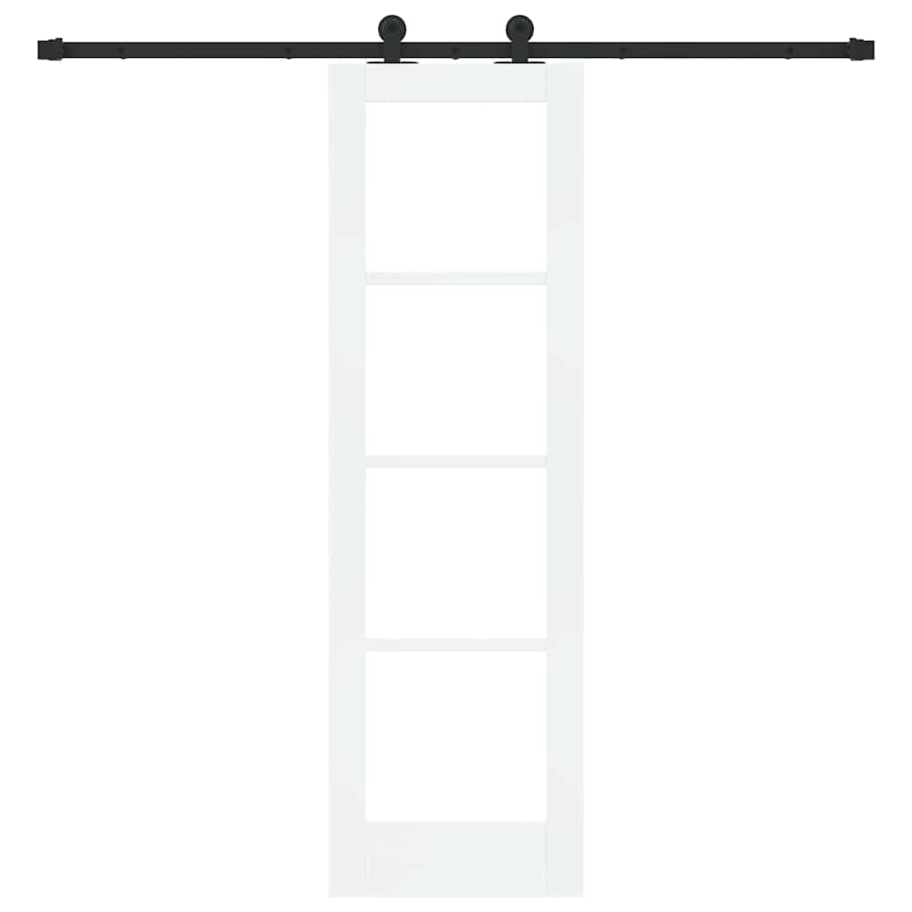Sliding Door ORKDAL White and Black 61 x 198.5 cm
