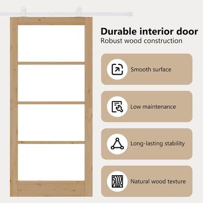 Sliding Door ORKDAL Natural 93 x 202 cm
