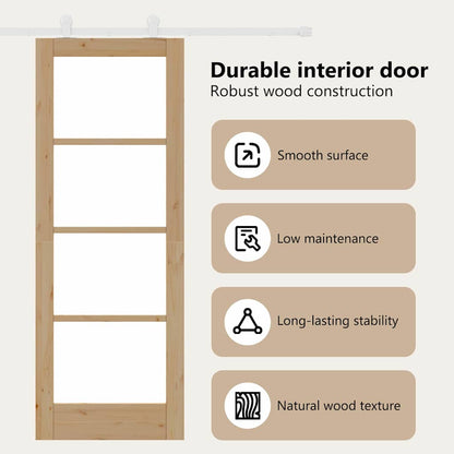 Sliding Door ORKDAL Natural 73.5 x 198.5 cm