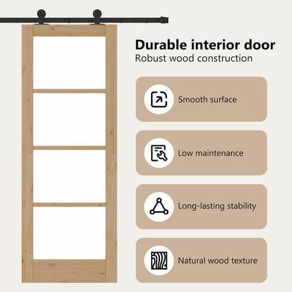 Sliding Door ORKDAL Natural 73.5 x 198.5 cm