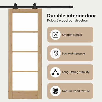Sliding Door ORKDAL Natural 73.5 x 198.5 cm