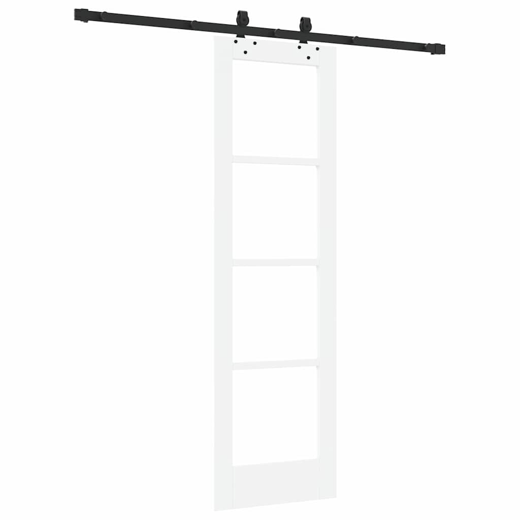 Sliding Door ORKDAL White and Black 61 x 198.5 cm