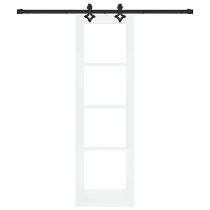 Sliding Door ORKDAL White and Black 61 x 198.5 cm