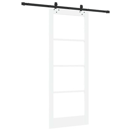 Sliding Door ORKDAL White and Black 83 x 211 cm