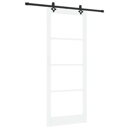 Sliding Door ORKDAL White and Black 93 x 232 cm
