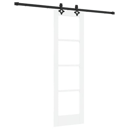 Sliding Door ORKDAL White and Black 61 x 198.5 cm