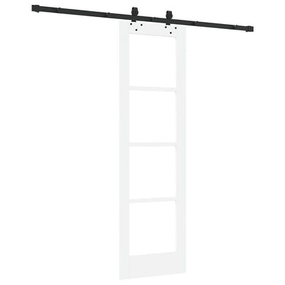 Sliding Door ORKDAL White and Black 61 x 198.5 cm