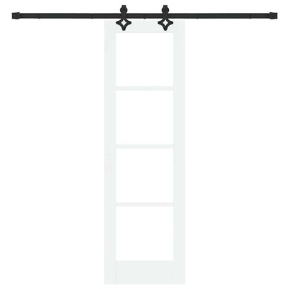 Sliding Door ORKDAL White and Black 61 x 198.5 cm