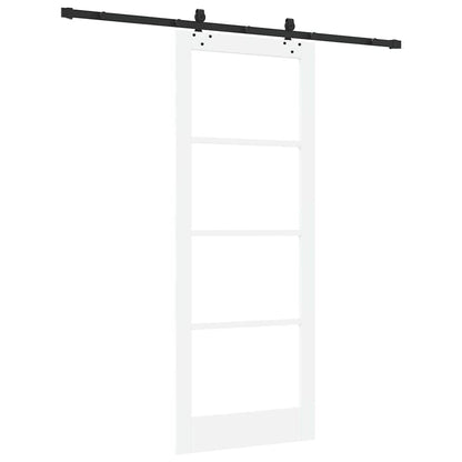 Sliding Door ORKDAL White and Black 83 x 211 cm