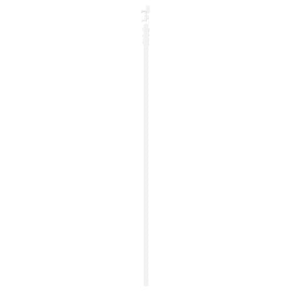 Sliding Door White 83 x 202 cm Solid Pine Wood and Glass