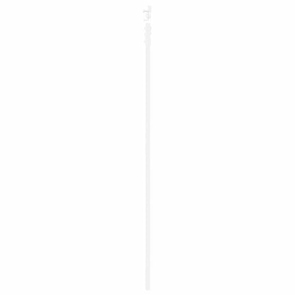 Sliding Door White 93 x 211 cm Solid Pine Wood and Glass