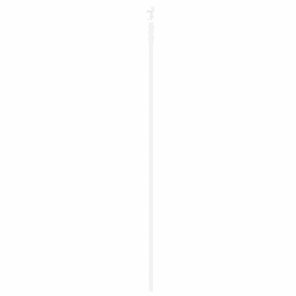 Sliding Door White 93 x 232 cm Solid Pine Wood and Glass