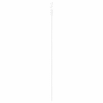 Sliding Door White 93 x 211 cm Solid Pine Wood and Glass