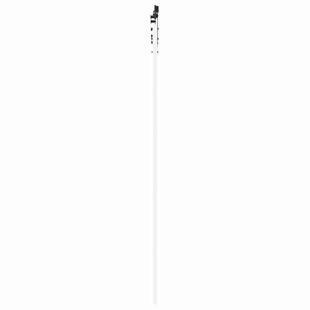 Sliding Door White and Black 93 x 232 cm