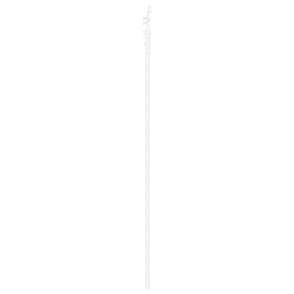 Sliding Door White 61 x 198.5 cm Solid Pine Wood and Glass