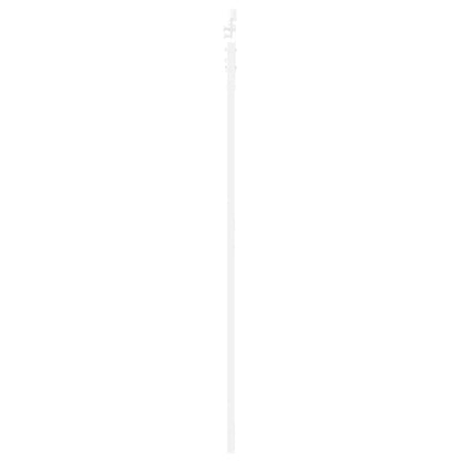 Sliding Door White 83 x 202 cm Solid Pine Wood and Glass