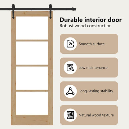 Sliding Door ORKDAL Natural 73.5 x 198.5 cm