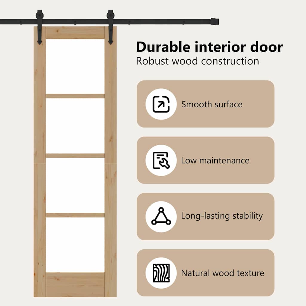 Sliding Door ORKDAL Natural 61 x 198.5 cm