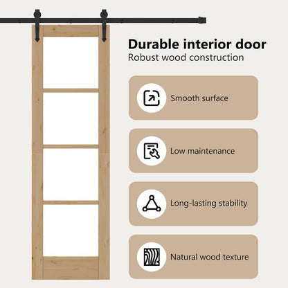 Sliding Door ORKDAL Natural 61 x 198.5 cm