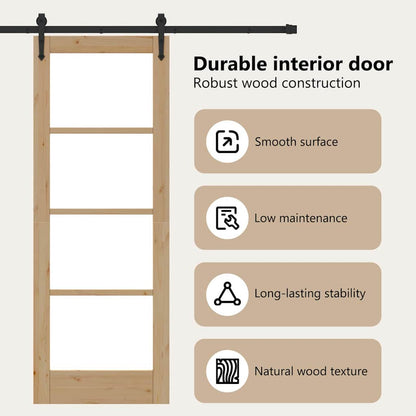 Sliding Door ORKDAL Natural 73.5 x 198.5 cm