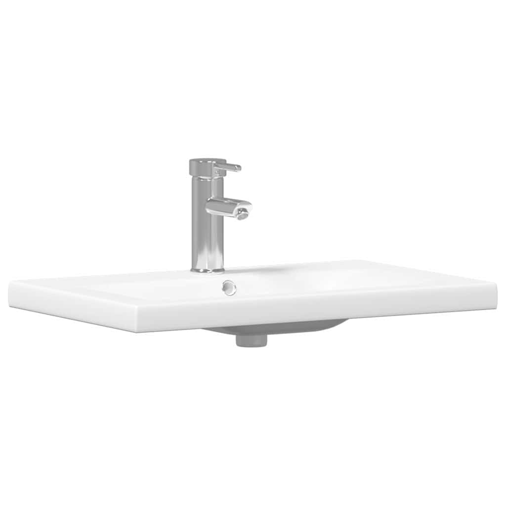 Bathroom Sink Cabinet with Drawer Wall-mounted 2 pcs Old Wood
