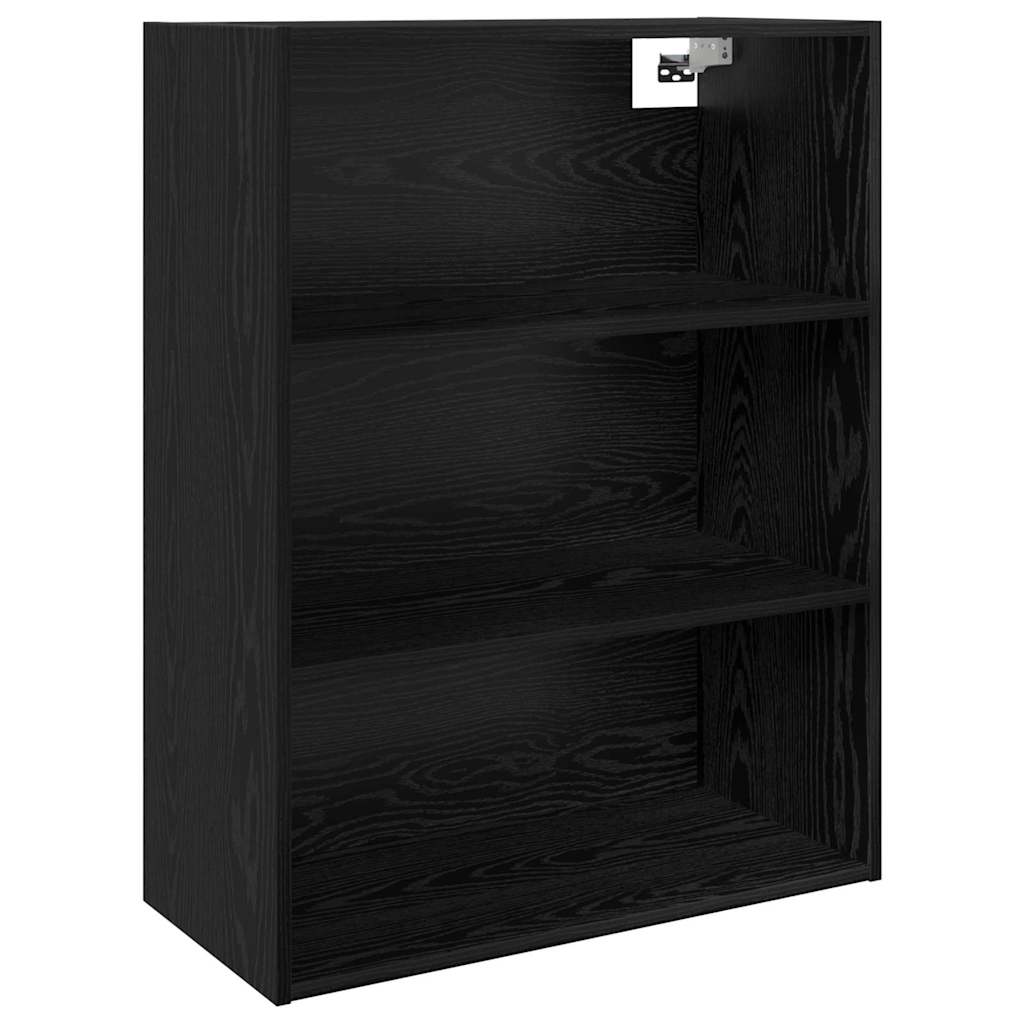Highboard Black Oak 69.5 x 32.5 x 180 cm Engineered Wood