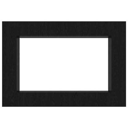 TV Cabinet Set 8 pcs Black Oak 100 x 30 x 30 cm Engineered Wood
