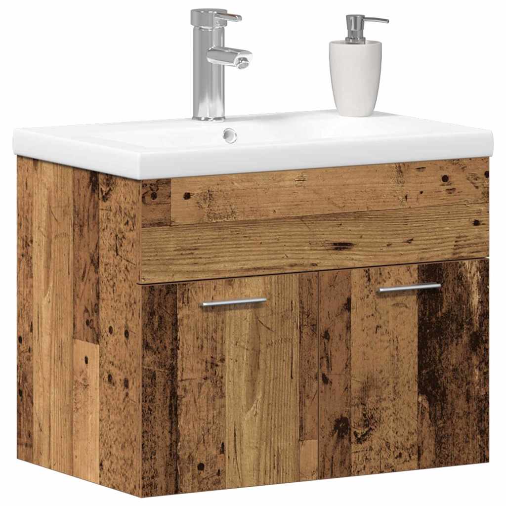 Bathroom Cabinet Old Wood 60 x 38.5 x 46 cm Engineered Wood