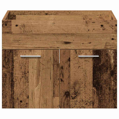 Bathroom Cabinet with Drawer Wall-mounted Engineered Wood
