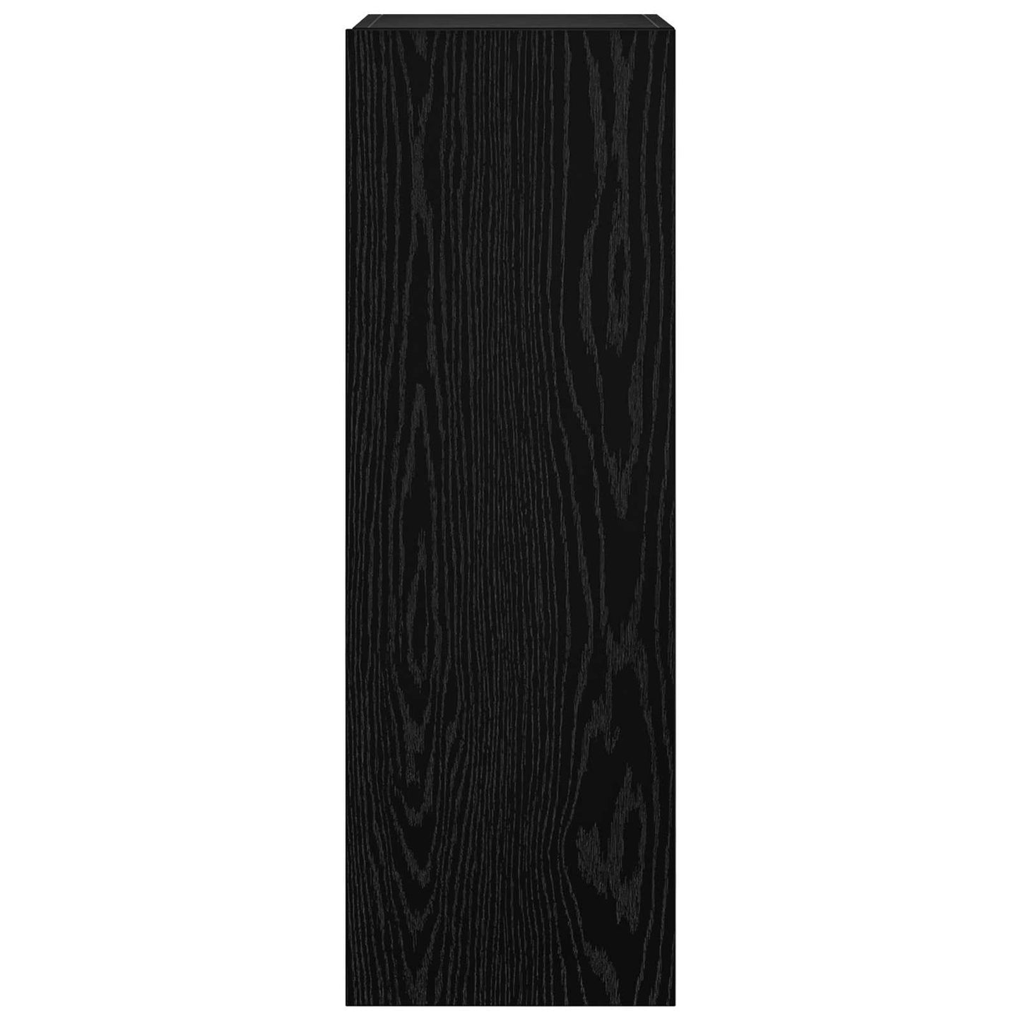 TV Cabinet Set 6 pcs Black Oak 100 x 30 x 30 cm Engineered Wood