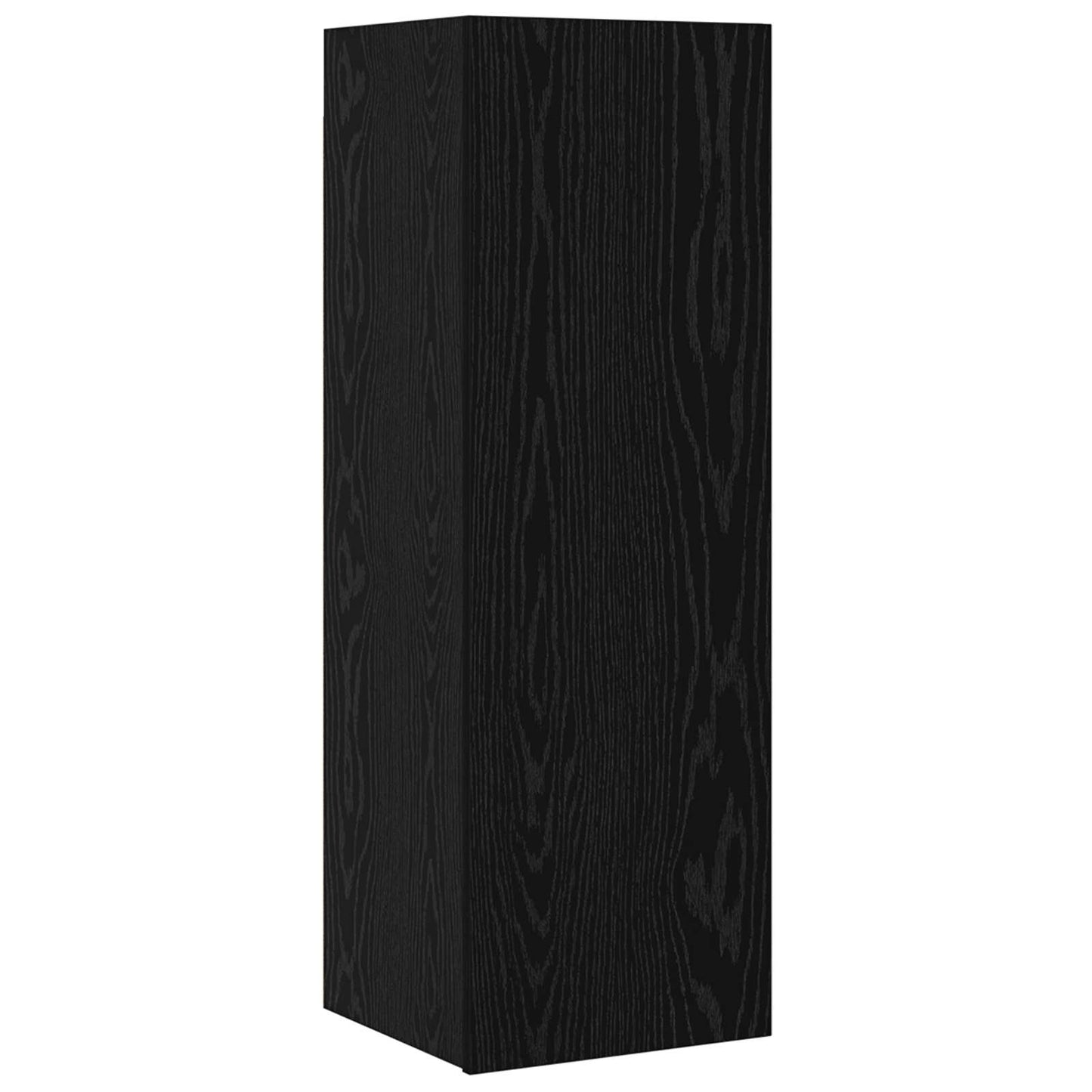 TV Cabinet Set 6 pcs Black Oak 100 x 30 x 30 cm Engineered Wood