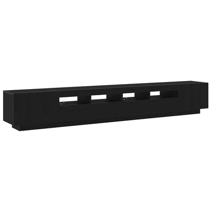 TV Cabinet Set 3 pcs Black 260 x 35 x 40 cm Engineered Wood