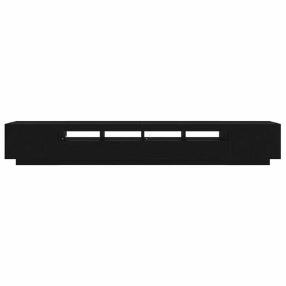 TV Cabinet Set 3 pcs Black 260 x 35 x 40 cm Engineered Wood